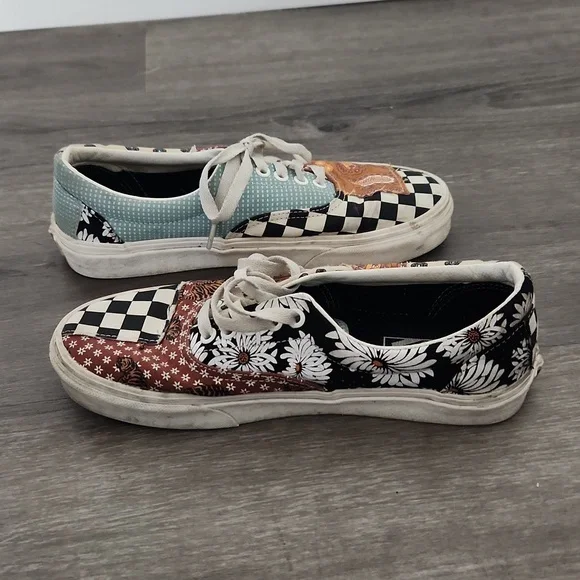 Vans tiger patchwork era skate shoes men's 7 or women's 8.5 - Picture 8 of 8